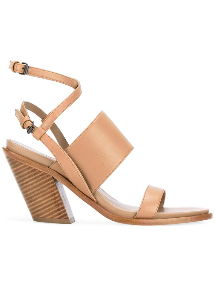 A.f.vandevorst Double Strap Sandals - Nude & Neutrals