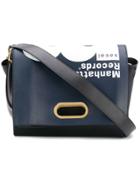 Sacai Manhattan Records Shoulder Bag - Blue