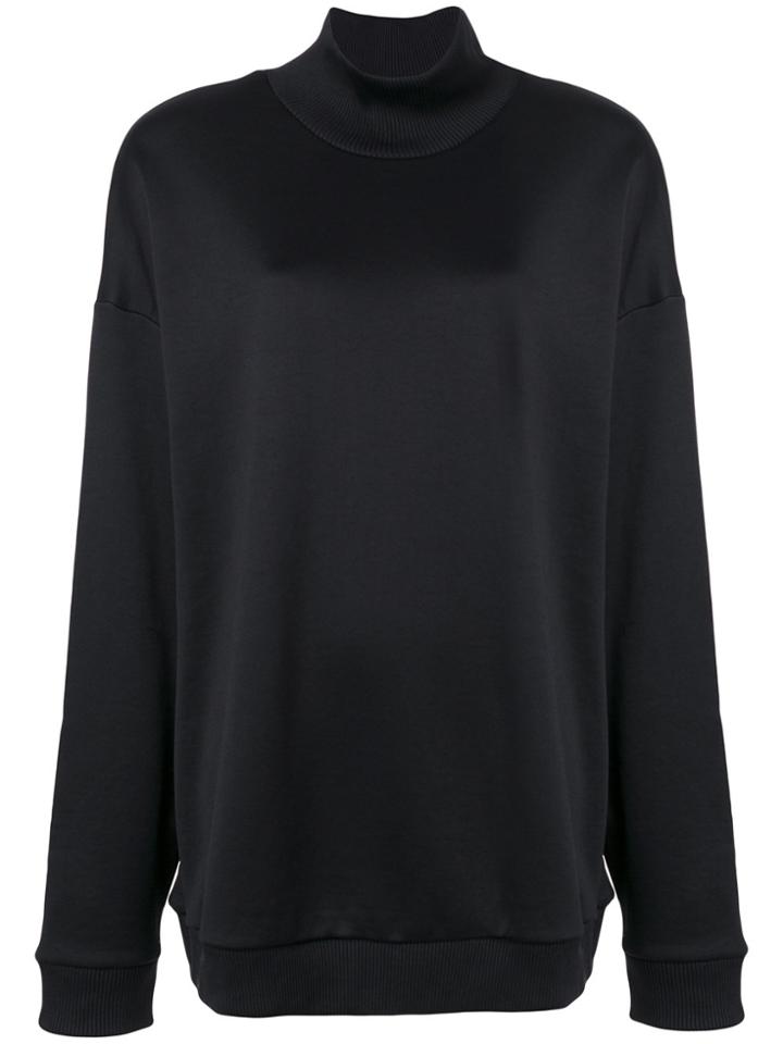 Marques'almeida Ribbed Roll Neck Jumper - Black