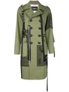 Dsquared2 Double Breasted Trench-coat - Green