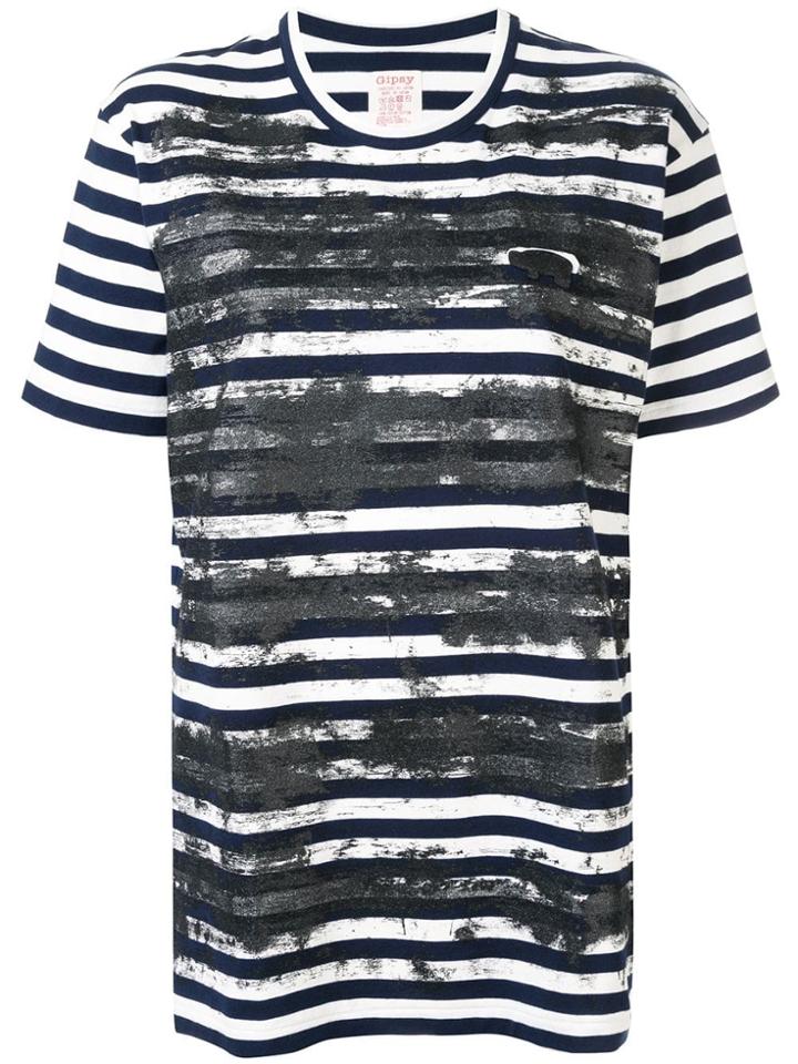 Y's Brushed Print T-shirt - White