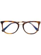 Chloé Eyewear Square Glasses - Brown