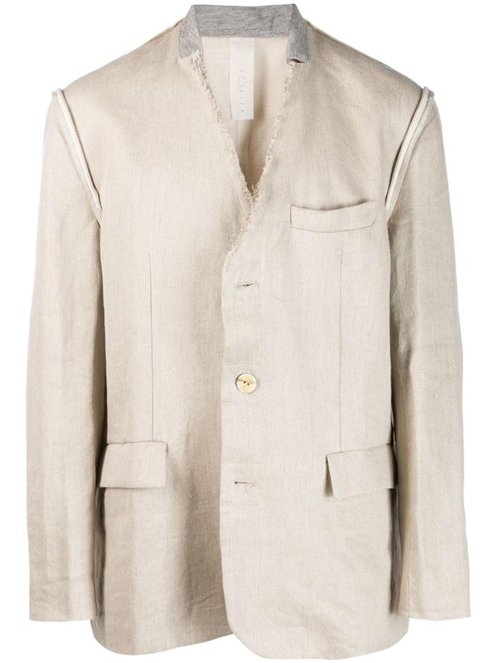 Carpe Diem Oversized Blazer - Neutrals