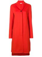 Jil Sander Single Breasted Coat - Orange