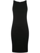 Emporio Armani Classic Fitted Dress - Black