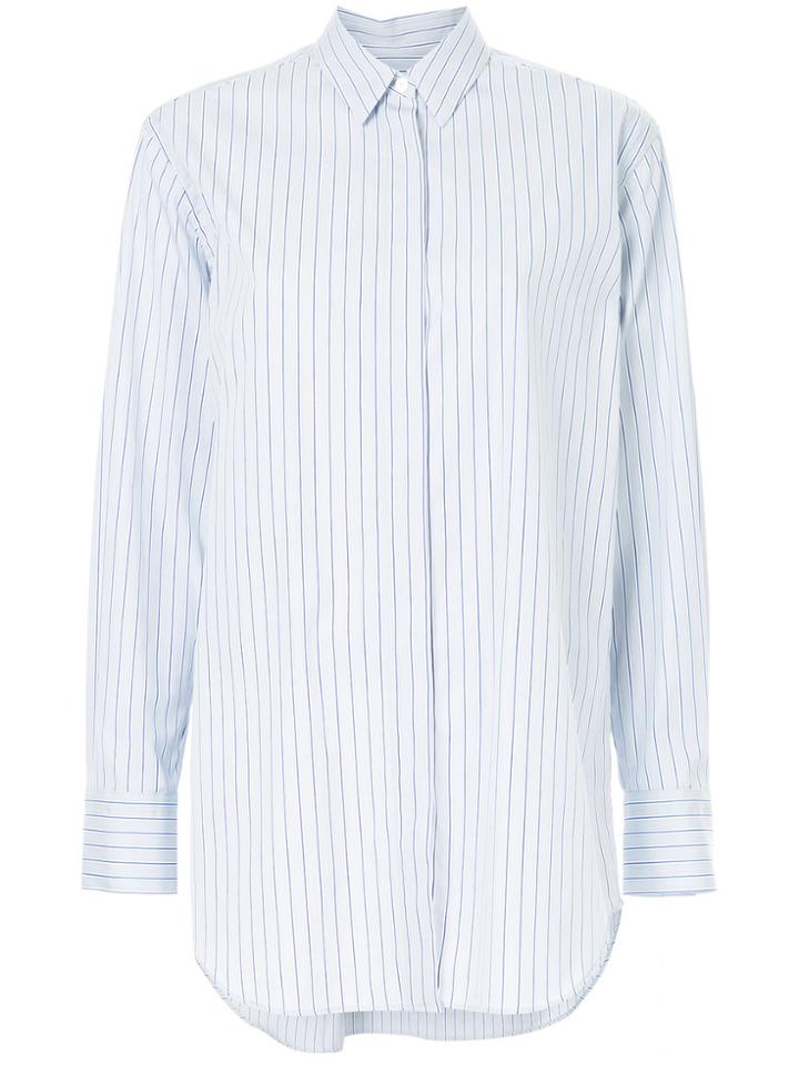 H Beauty & Youth Boxy Striped Shirt - Grey