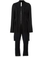 Damir Doma 'orwell' Jumpsuit, Women's, Size: Small, Black, Cotton/polyamide/virgin Wool