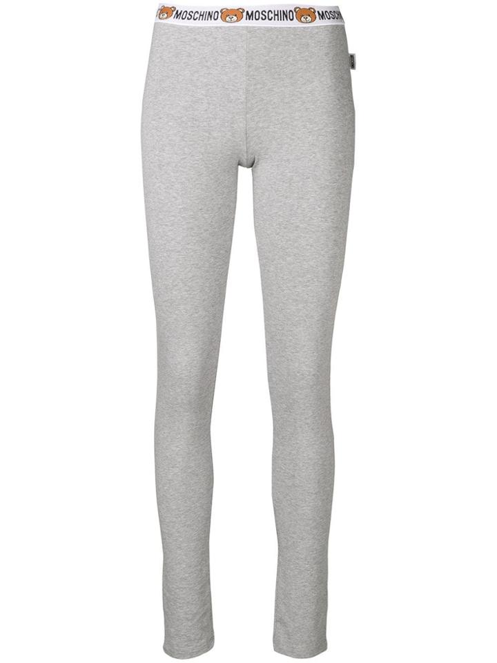 Moschino Teddy Tape Leggings - Grey