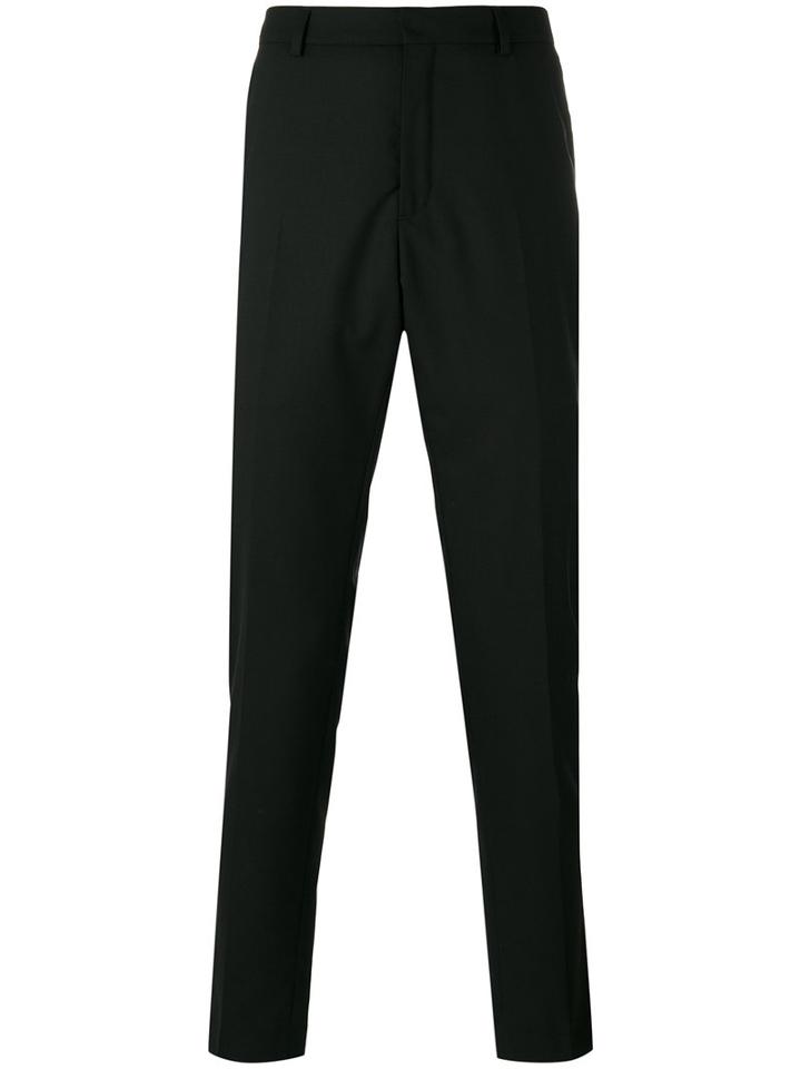 Ami Alexandre Mattiussi - Straight-leg Trousers - Men - Wool - 36, Black, Wool