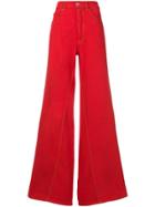 Ganni High-waist Flared Jeans