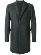 Dsquared2 Single-breasted Coat - Grey