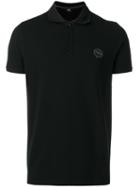Fendi Classic Polo Shirt, Men's, Size: 44, Black, Cotton