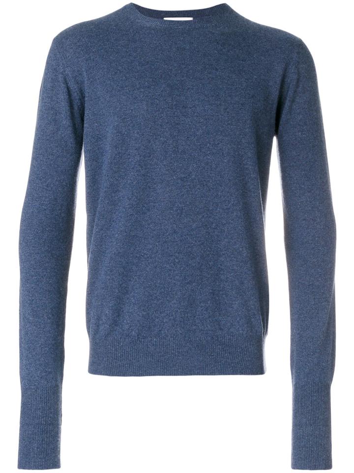 Ballantyne Crew Neck Jumper - Blue