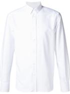 Maison Kitsuné Button Down Shirt, Men's, Size: 42, White, Cotton