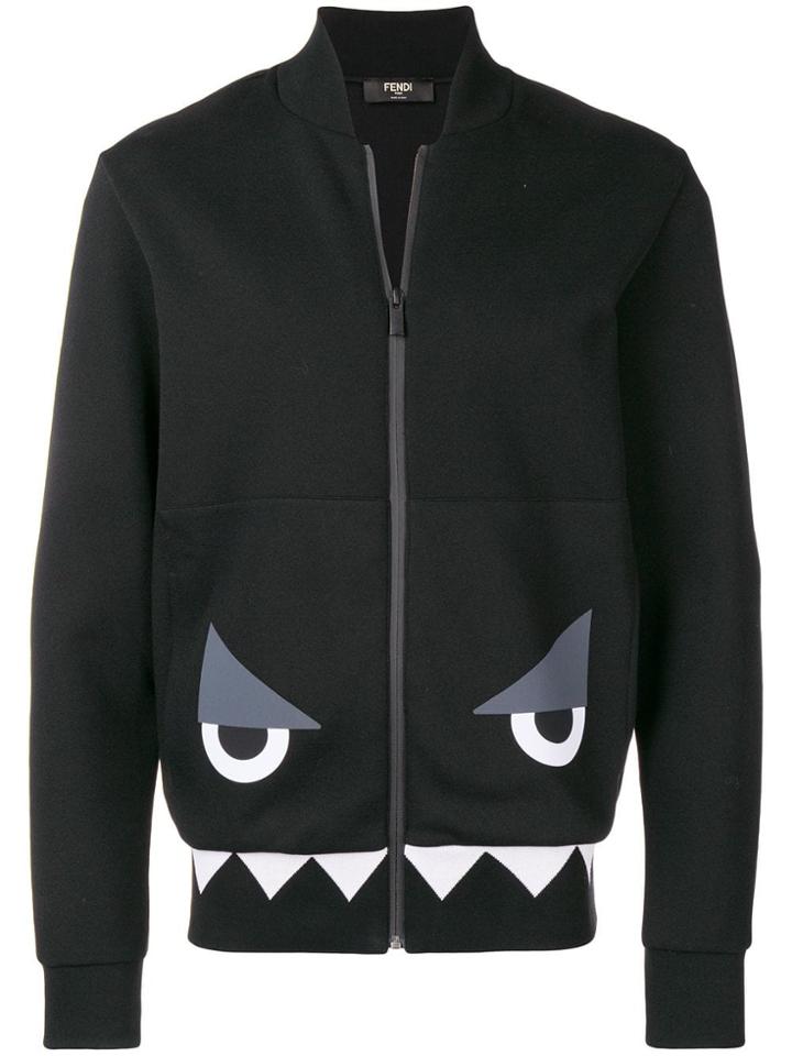 Fendi Bug Eyes Cardigan - Black