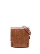 Marge Sherwood Croc-effect Belt Bag - Brown