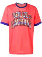 Dolce & Gabbana Printed Logo T-shirt - Red