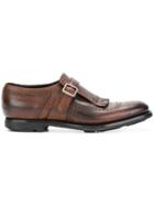Church's Fringed Monk Shoes - Brown