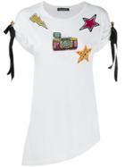 Dolce & Gabbana Patch Embroidered T-shirt - White
