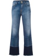 Don't Cry 'palazzo' Jeans, Women's, Size: 28, Blue, Cotton/spandex/elastane/polyester