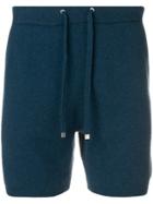 Ron Dorff Basic Cashmere Shorts - Blue