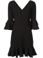 Cinq A Sept Flared Mini Dress - Black