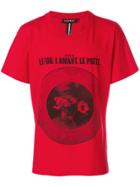 Icosae Printed T-shirt - Red