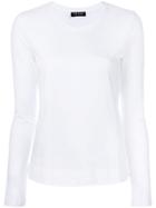 Twin-set Long-sleeved Sweater - White
