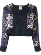 Forte Forte Butterfly Print Cropped Jacket