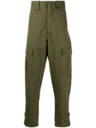 Isabel Marant Cargo Tapered Trousers - Green