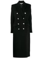 Veronica Beard Fitted Double Buttoned Coat - Black