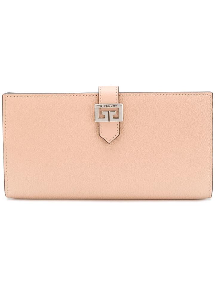 Givenchy Buckle Plaque Purse - Neutrals