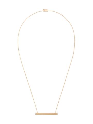 Tejen Capstone Bar Pendant, Women's, Metallic