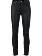 Saint Laurent Slim-fit Leather Trousers