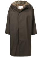 Mackintosh 0001 Oversized Trench Coat - Brown