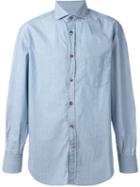 Brunello Cucinelli Micro Polka Dots Print Shirt