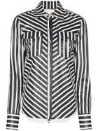Skiim Caroline Leather Shirt - Blue