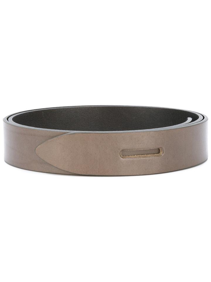 Isabel Marant Étoile - Classic Belt - Women - Leather - M, Green, Leather