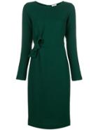 P.a.r.o.s.h. Knotted Detail Waist Dress - Green