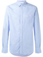 Officine Generale Plain Shirt - Blue