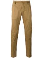 Dondup - Chino Trousers - Men - Cotton/spandex/elastane - 31, Nude/neutrals, Cotton/spandex/elastane