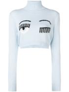 Chiara Ferragni Turtleneck Sweater - Blue