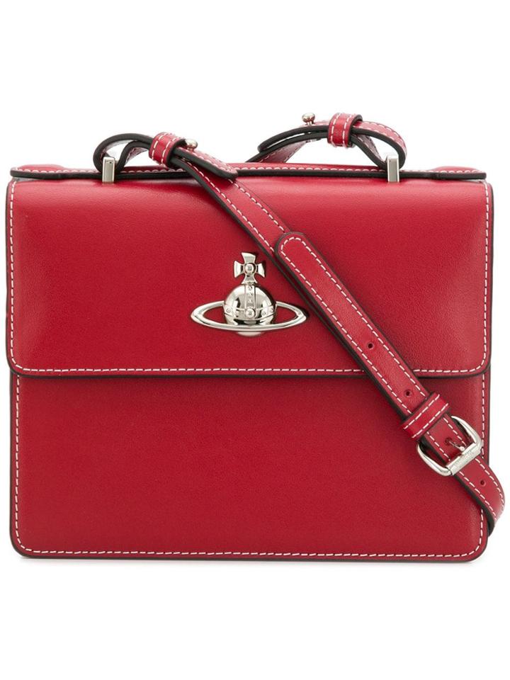 Vivienne Westwood Medium Matilda Shoulder Bag - Red