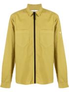 Stone Island Zipped Shirt - Green