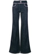 Moschino Flared Jeans - Blue