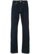 Ps By Paul Smith Straight Leg Trousers - Blue