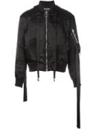 Nicopanda Hanging Strap Bomber Jacket