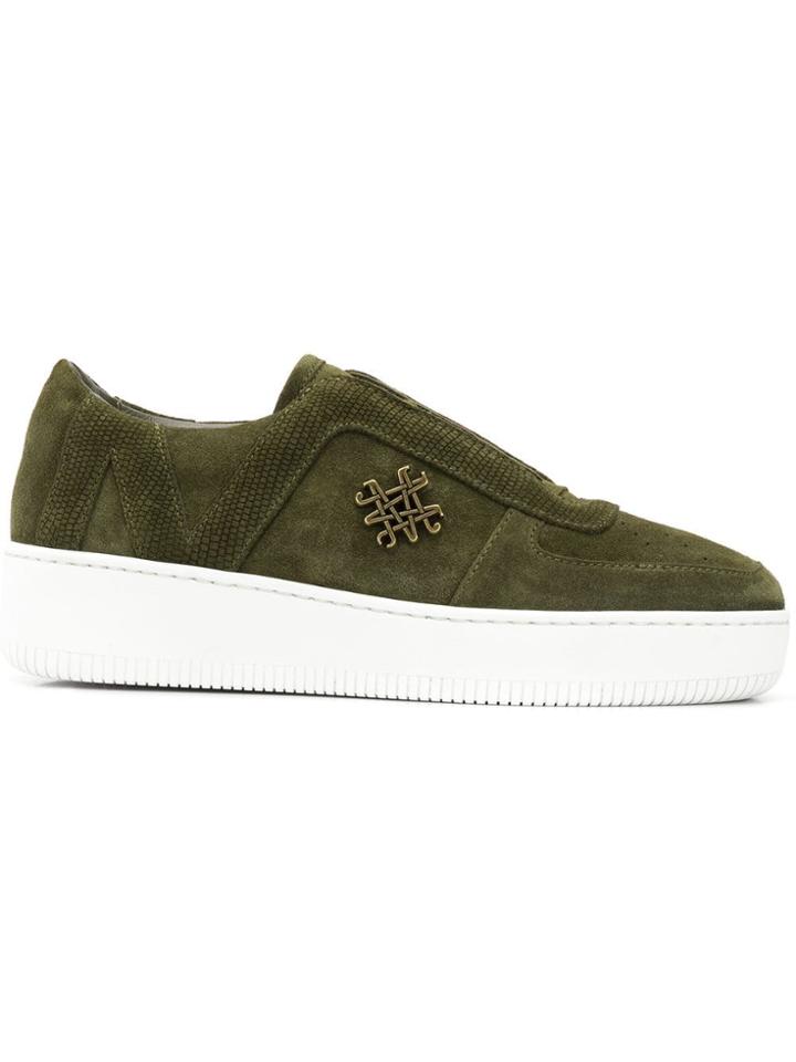 Mr & Mrs Italy Low-top Sneakers - Green