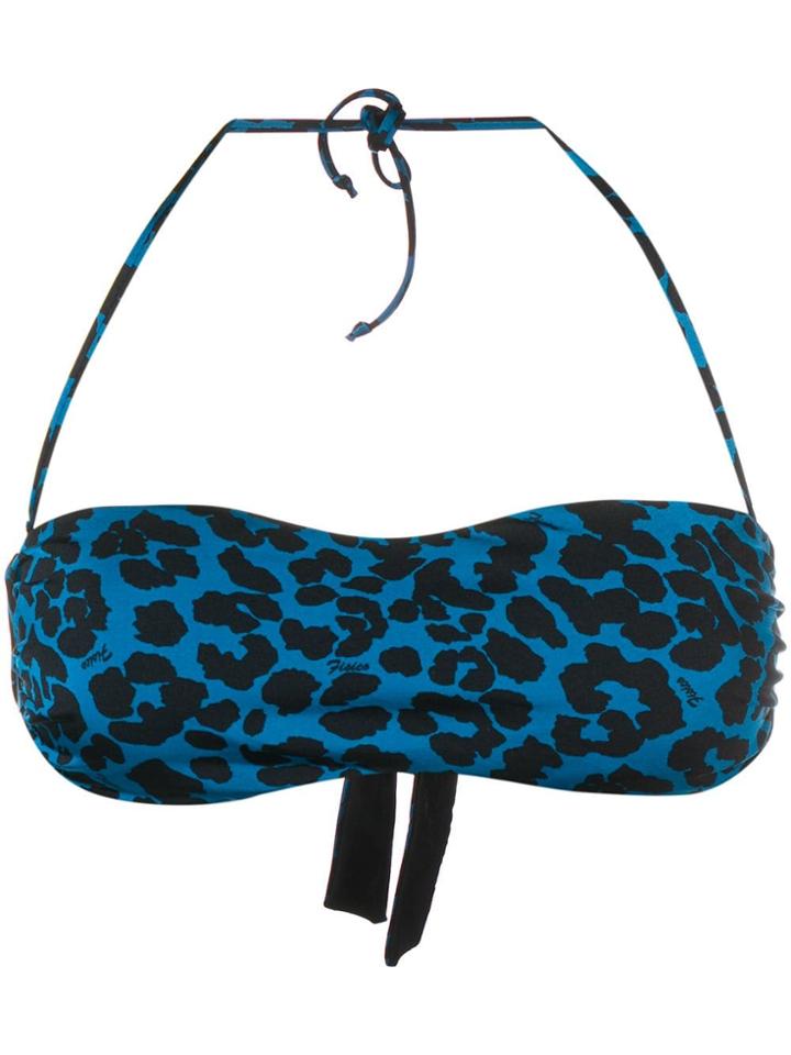Fisico Halterneck Bikini Top - Black