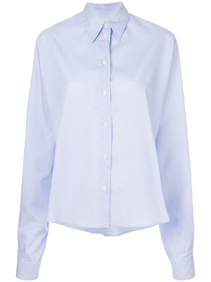 Mm6 Maison Margiela Loose-fit Shirt - Blue